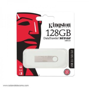 Llave Maya / Pen Drive Kingston SE9 – 128GB, USB 2.0, Metálica