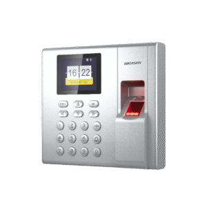 Control de Acceso y Asistencia HIKVISION DS-K1T8003MF(O-STD) – Biométrico, 1000 Huellas, Lector Mifare, Sin Fuente