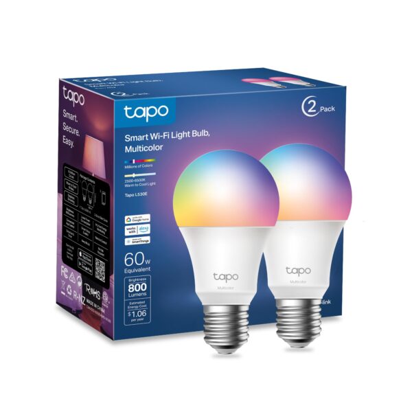 Bombillos Smart TP-Link Tapo L530E (2-Pack)