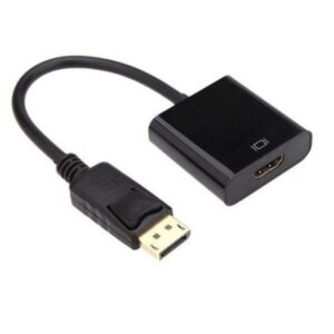 Adaptador DisplayPort Macho a HDMI Hembra Onten OTN-5117 – Negro
