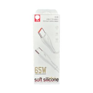 Cable USB Tipo C a Tipo C Youshengku K-55 – Blanco