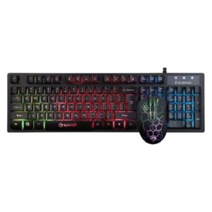 Set Línea Scorpion MARVO KM409 SP – Teclado y Mouse Gamer con Retroiluminación