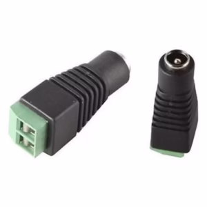 Conectores DC Hembra 5.5x2.1mm para Cámaras de Seguridad