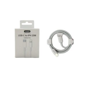 Cable USB Tipo C Yookie DB03 – Blanco