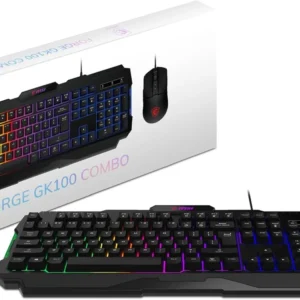 Teclado Gamer MSI FORGE GK100 USB Negro – S11-04US20L-HH9