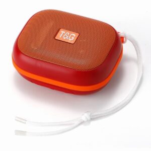 Parlante Bluetooth TG-394 T&G – Color Rojo