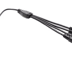 Cable DC Power Splitter CCTV 1x4 – 1 Hembra a 4 Macho