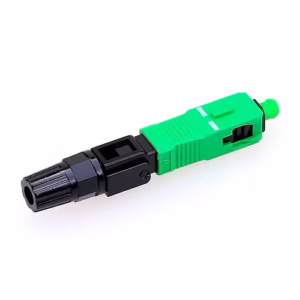 Conector de Fibra Óptica SC/APC SM 9/125 µm – Unidad Individual